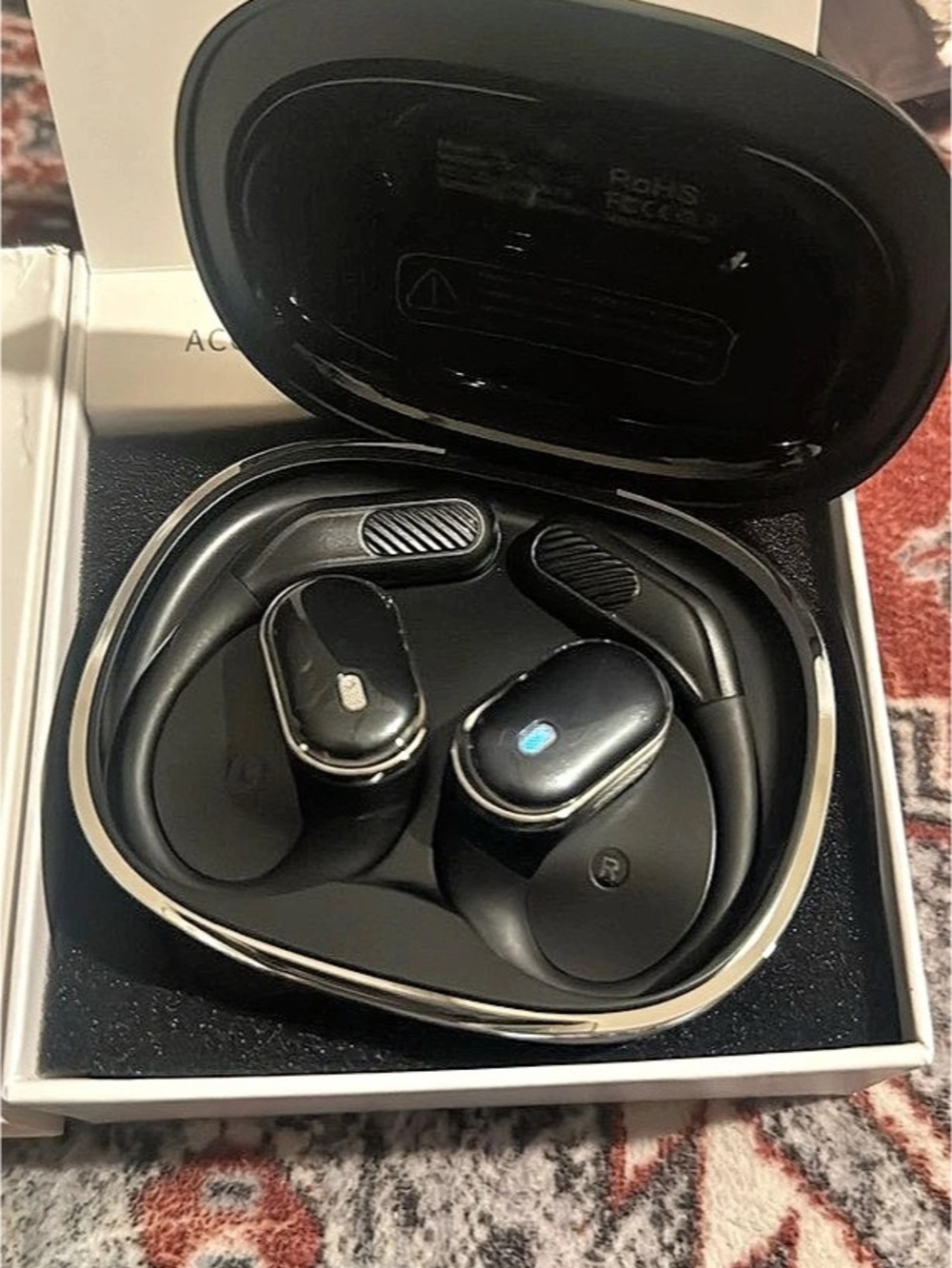ANC BX30 Wireless Earbuds Black Like New